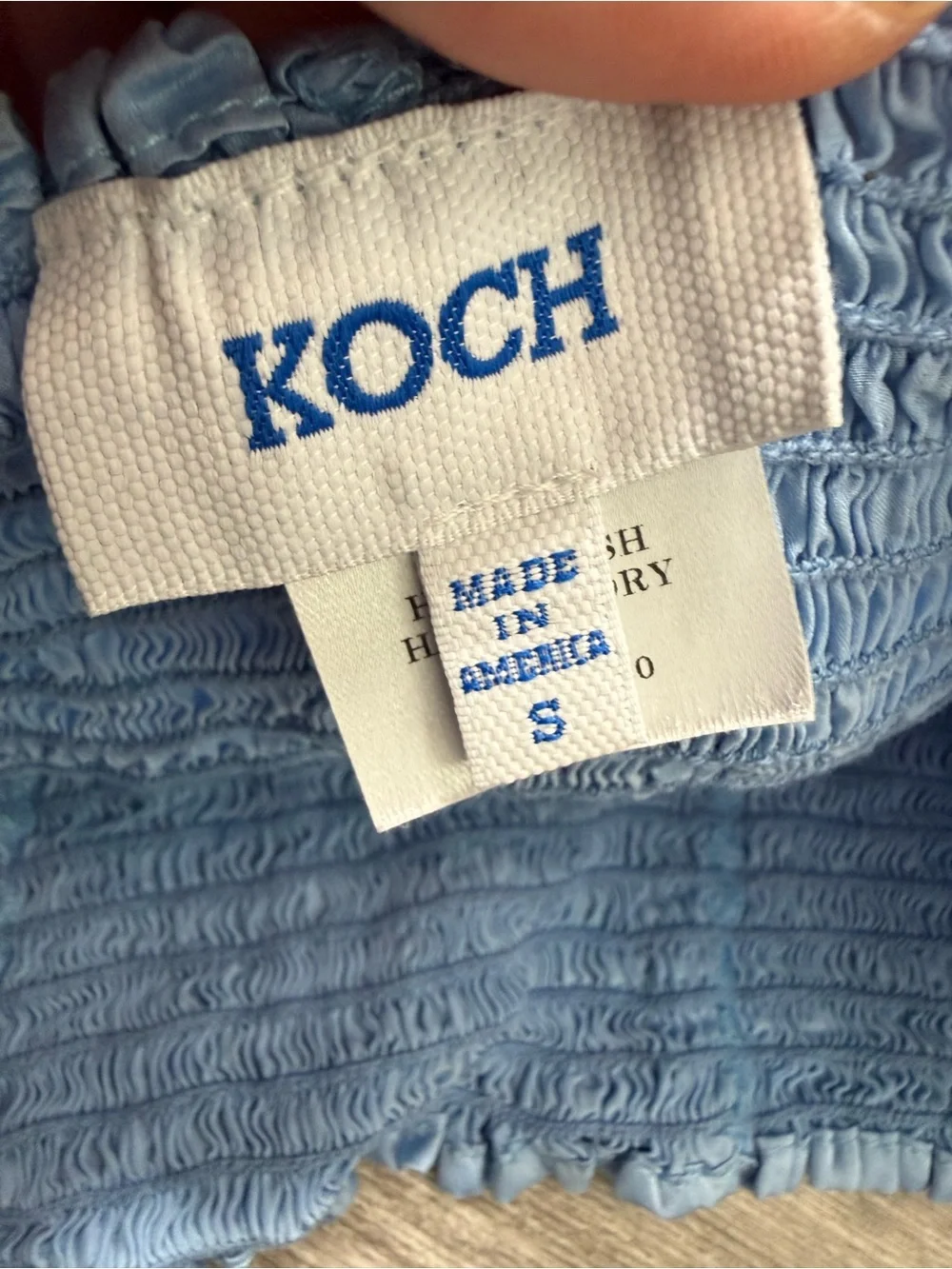 KOCH Light Blue Satin Bubble Skort Y2K Balletcore Mini Skirt Shorts Size S‎